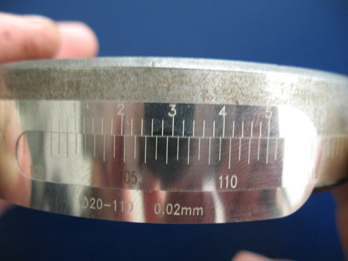 Высокоточный циркумметр для диаметров труб (линейка π)