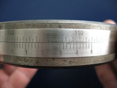 Короглометр хорошего качества для измерения диаметров труб (π -линейка)